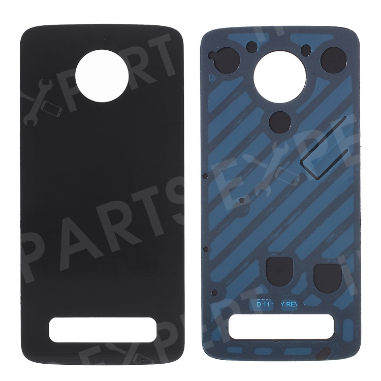 

OEM Back Battery Housing Door Cover Part with Adhesive Sticker for Motorola Moto Z3 - Black, Other Motorola Models