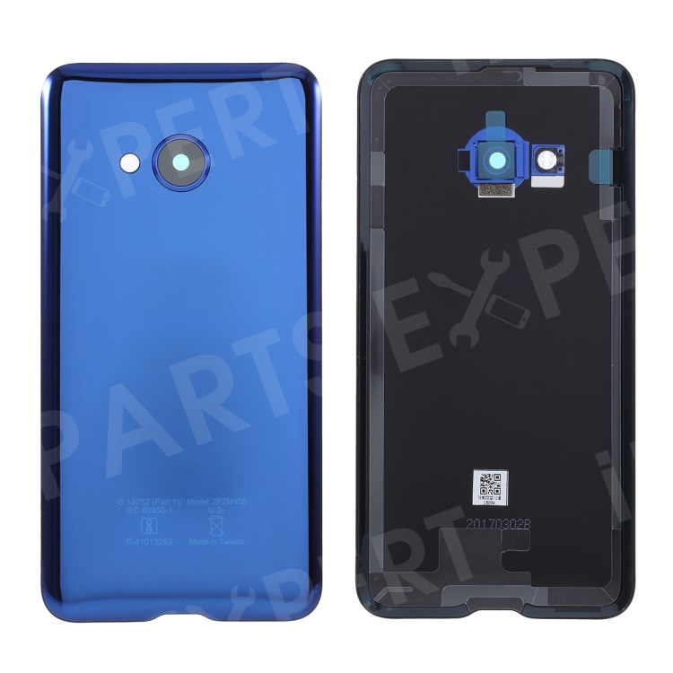 

OEM Back Battery Housing Cover with Camera Lens Ring Cover for HTC U Play - Blue, HTC U Play