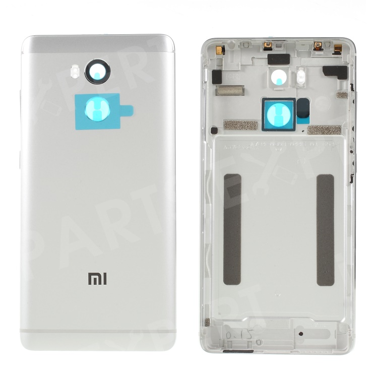 

OEM Replacement Back Battery Housing Cover for Xiaomi Redmi 4 Prime / 4 Pro - Silver Color, Xiaomi Redmi 4 Prime