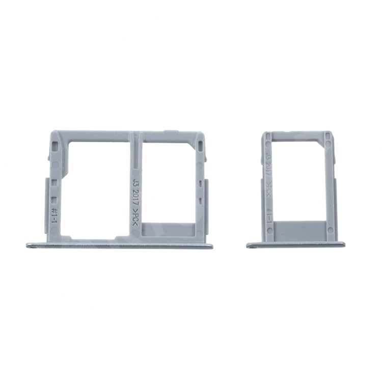 

OEM SIM1 + SIM2/Micro SD Card Tray Holder Slots for Samsung Galaxy J3 (2017) - Blue, Galaxy J3 (2017)