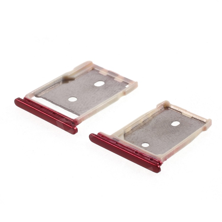 

OEM SIM + Micro SD Card Tray Holder Replacement for HTC 10/10 Lifestyle - Red, HTC 10