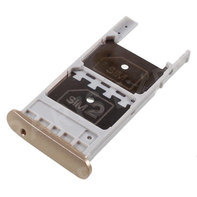 

OEM Dual SIM + SD Card Tray Holder Replacement for Motorola Moto G5 Plus - Gold Color, Motorola Moto G5 Plus
