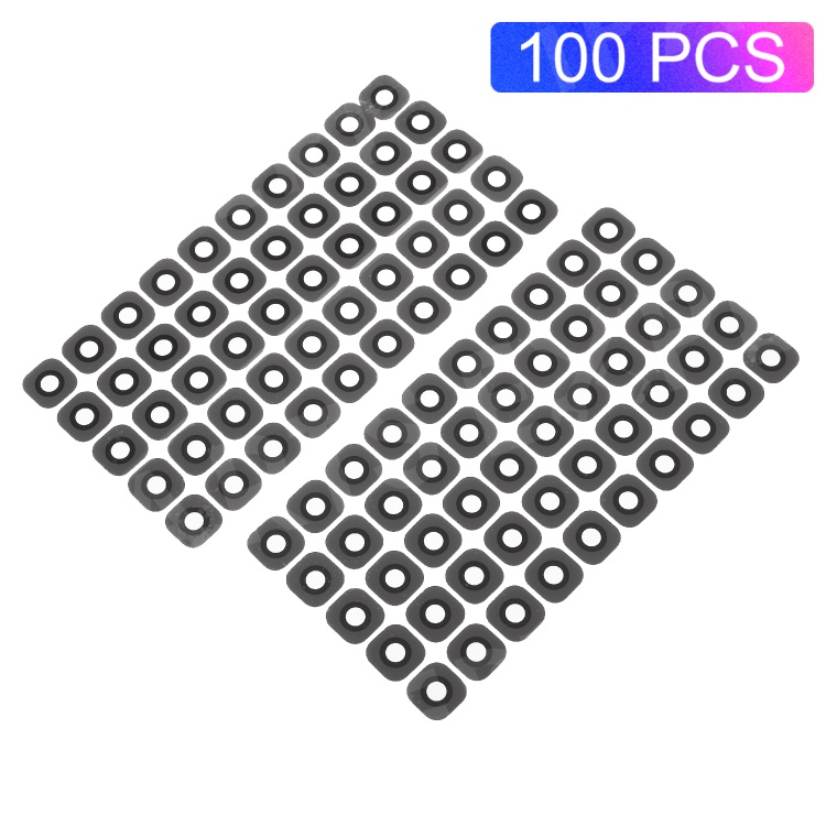 

100PCS/Pack OEM Rear Back Glass Camera Lens Cover Part Replacement for Samsung Galaxy S6 G920 - Black, Galaxy S6 G920