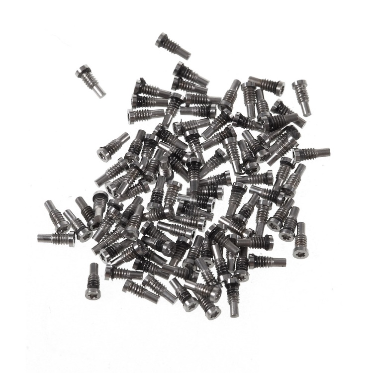 

100PCS/Pack OEM Dock Connector Screws Part for iPhone 8 Plus / 8 - Silver, iPhone 8 Plus 5.5 inch