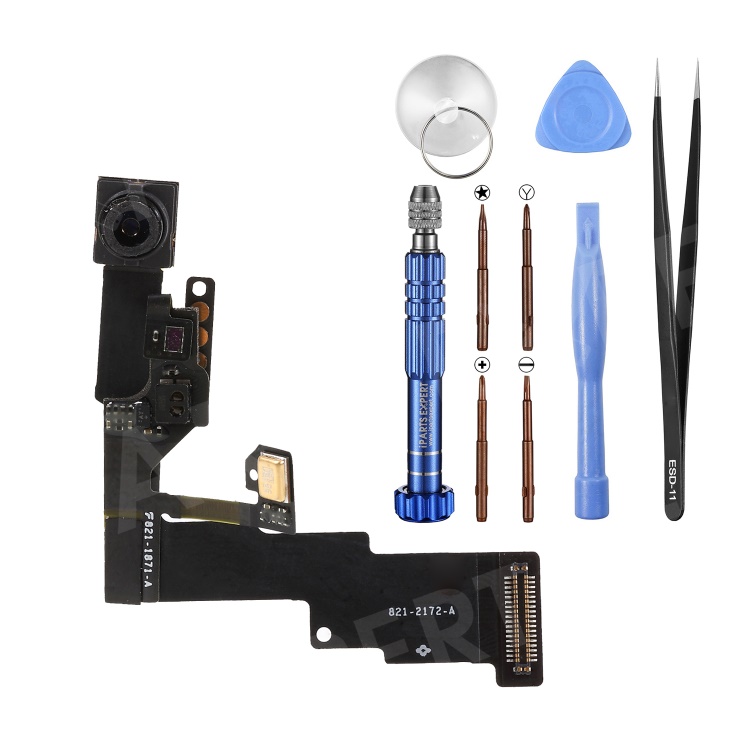 

For iPhone 6 4.7-inch OEM Front Facing Camera Module Spare Part + 5PCS Repairing Tool Kit, iPhone 6 4.7-inch