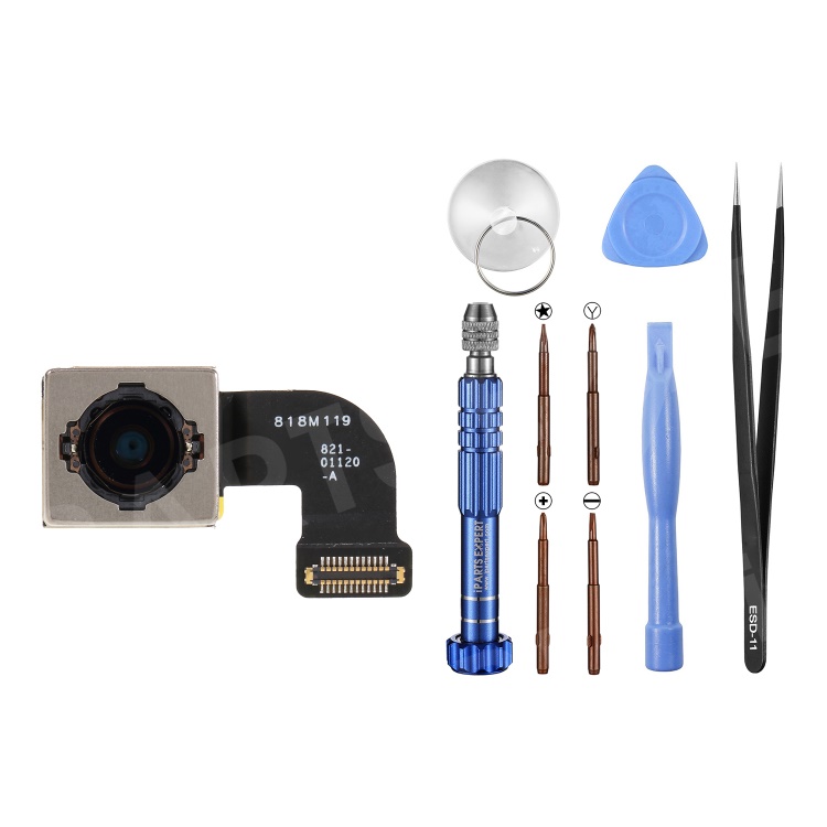 

OEM Rear Big Back Camera Module Replacement Part + 5PCS Repairing Tool Kit for iPhone 8 4.7 inch, iPhone 8 4.7 inch