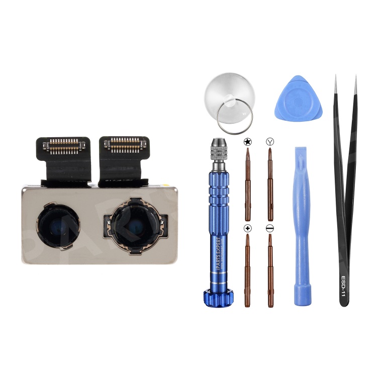 

OEM Rear Back Camera Module Spare Part + 5PCS Repairing Tool Kit for iPhone 7 Plus 5.5 inch, iPhone 7 Plus 5.5 inch