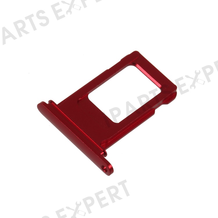 

OEM Single SIM Card Tray Holder Part for iPhone XR 6.1 inch - Red, iPhone XR 6.1 inch