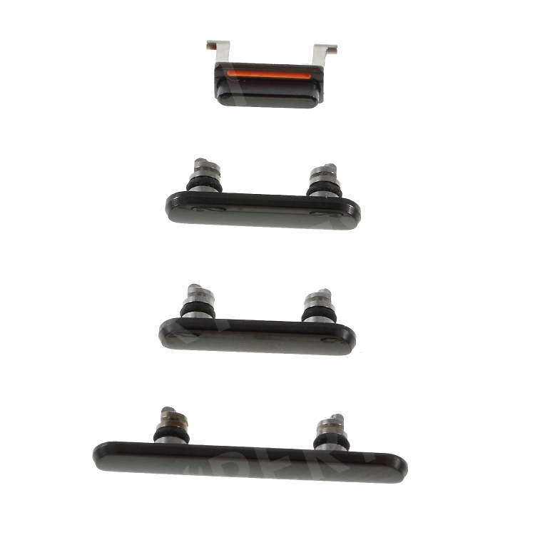 

OEM Side Button Set (Mute / Power / Volume Buttons) for iPhone XS Max 6.5 inch / XS 5.8 inch - Black, iPhone XS Max 6.5 inch