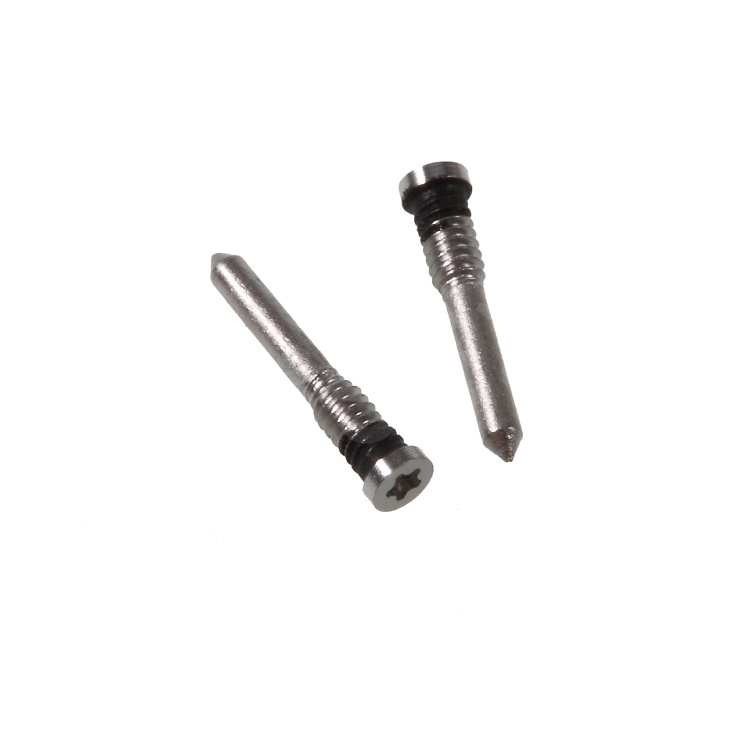 

2Pcs/Pack for iPhone XS Max 6.5 inch OEM Dock Connector Screws - Grey, iPhone XS Max 6.5 inch