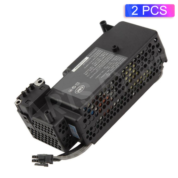 

2Pcs/Pack Power Supply AC Adapter for Xbox One S (Slim) PA-1131-13MX/N15-120P1A - Black