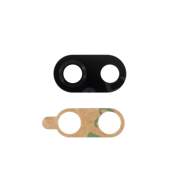 

OEM Rear Back Camera Lens Cover with Adhesive Sticker for Motorola Moto G7 Play - Black, Motorola Moto G7 Play