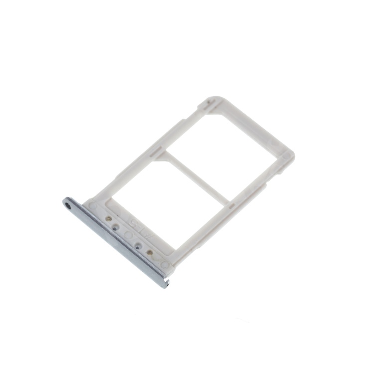 

OEM Dual SIM Card Tray Holder Replace Part for Samsung Galaxy A8S G8870 SM-G8870 SM-G887FZ G887FZ - Silver, Galaxy A8s