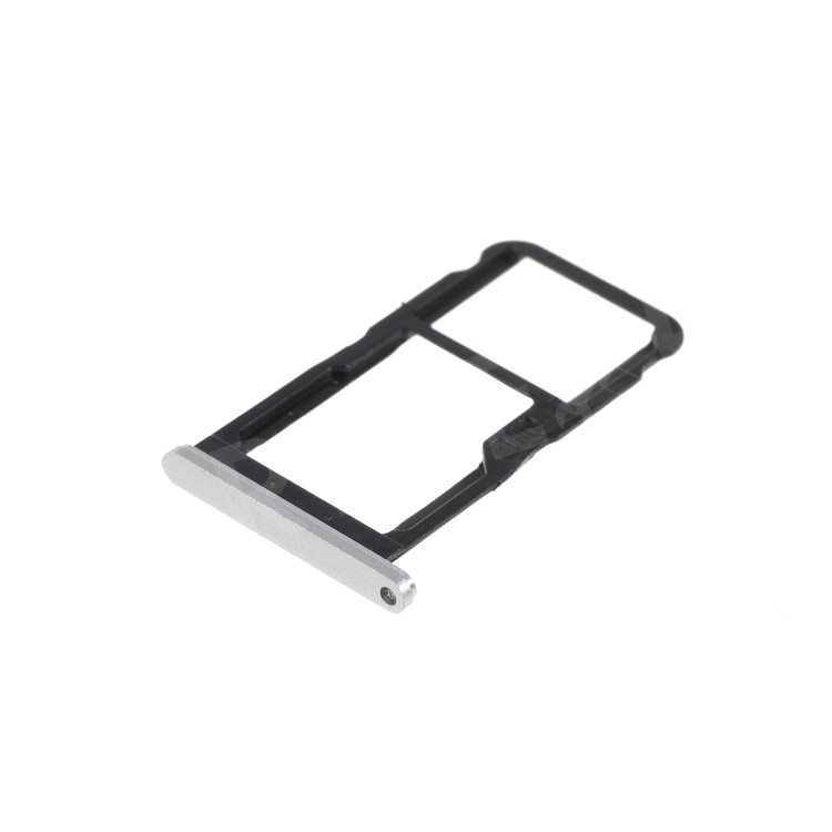 

OEM Dual SIM Card Tray Holder Replace Part for Nokia 7 - Silver, Nokia 7