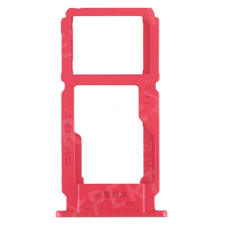 

OEM Dual SIM Card Tray Holder Replace Part for OPPO R11 - Red, OPPO R11