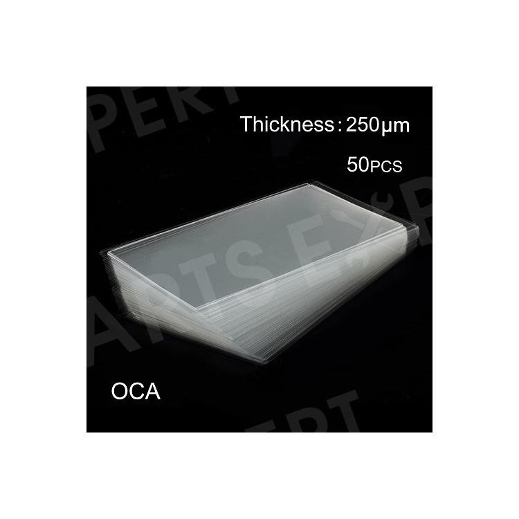 

50Pcs/Lot for Samsung Galaxy C7 LCD Digitizer OCA Optical Clear Adhesive Sticker, Thickness: 0.25mm, Other Samsung Models