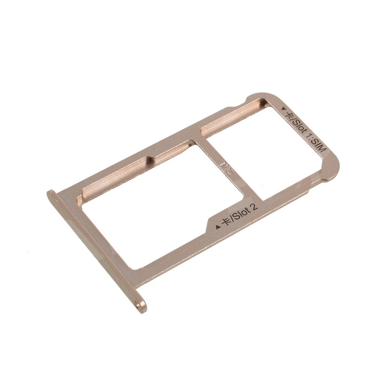 

For Huawei P9 Plus OEM Nano SIM + MicroSD / Dual Nano SIM Card Tray Slot - Gold Color, Huawei P9 Plus