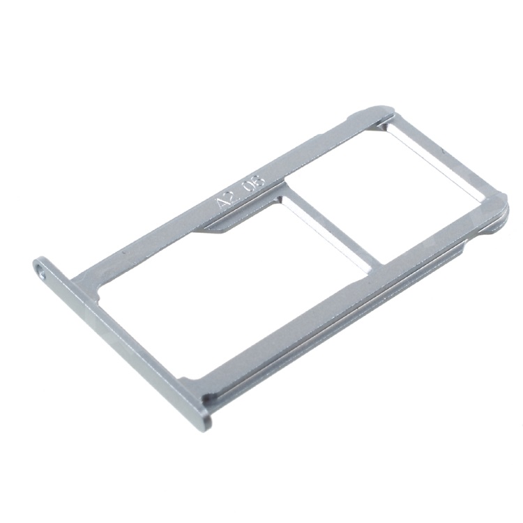 

For Huawei Honor V8 OEM Dual SIM MicroSD Card Tray Slot Holder Replacement - Silver Color, Huawei Honor V8