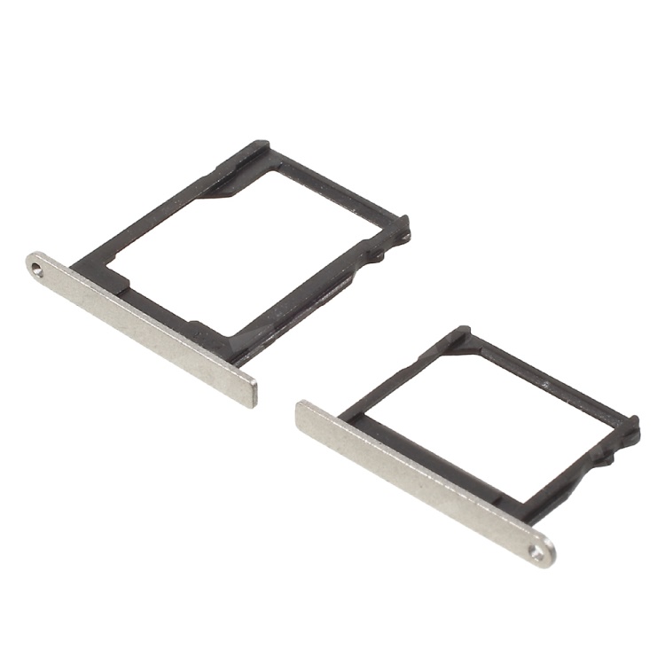 

2Pcs OEM for Huawei Ascend P8 SIM1 + SIM2/Micro SD Card Slot Holders - Gold Color, Huawei Ascend P8