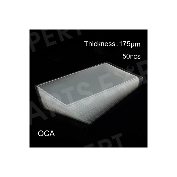 

50Pcs OCA Optical Clear Adhesive Stickers for iPhone 8 Plus /7 Plus/ 6s Plus/ 6 Plus 5.5 LCD Digitizer, Thickness: 0.175mm, iPhone 8 Plus 5.5 inch