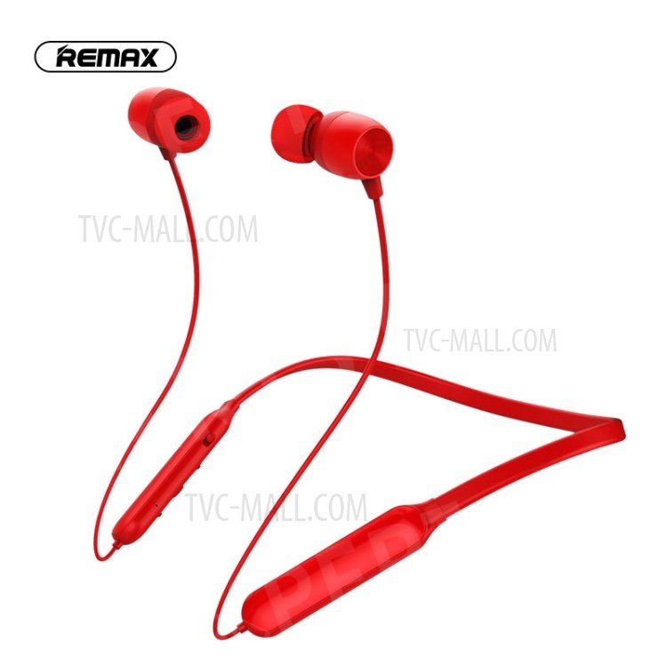 

REMAX S17 In-ear Magnetic Wireless Bluetooth 4.1 Headphone with Mic for iPhone Samsung - Red, iPhone X