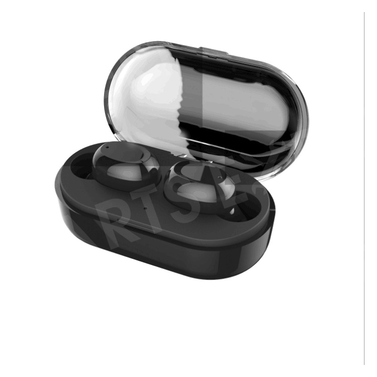 

T6 IPX7 Waterproof TWS Bluetooth Headset with 800mAh Charger Box - Black, iPhone XS Max 6.5 inch
