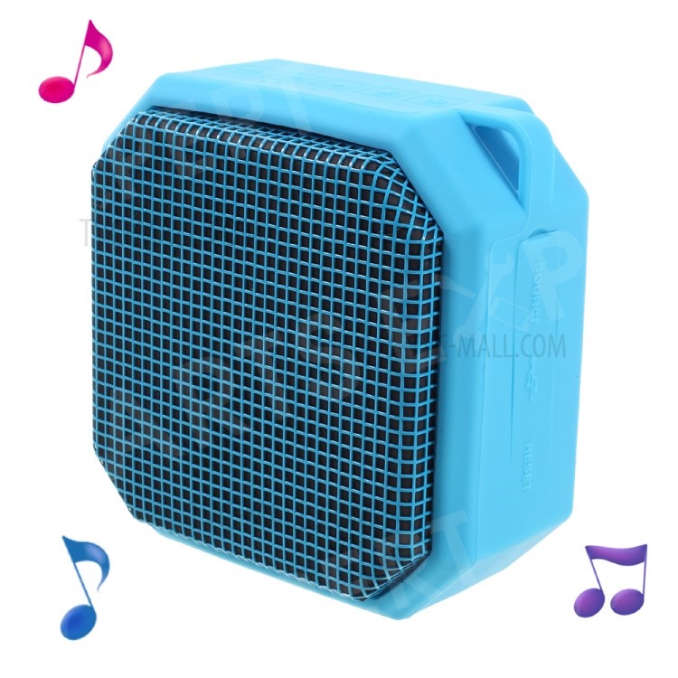 

X3 Portable Bluetooth Hi-Fi Speakers with Colorful LED Lights Build-in Mic Support Aux-in/FM Radio/TF Card - Blue, iPhone 7 4.7 inch