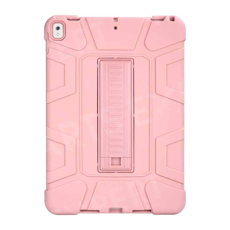 

For iPad Air 10.5 (2019) / Pro 10.5 (2017) Detachable 2-in-1 Shock Proof Anti-dust Protective TPU + PC Kickstand Casing - Pink, iPad Pro 10.5-inch (2017)