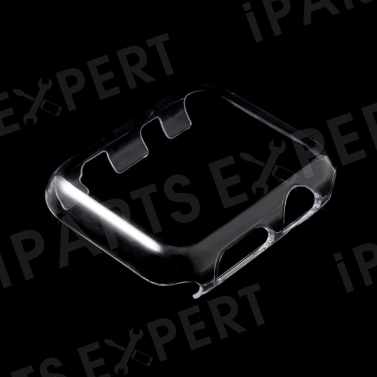 

Clear Hard PC Protective Shell Case with Non-slip Inner for Apple Watch Series 3 2 1 38mm, Apple Watch Series 3 38mm