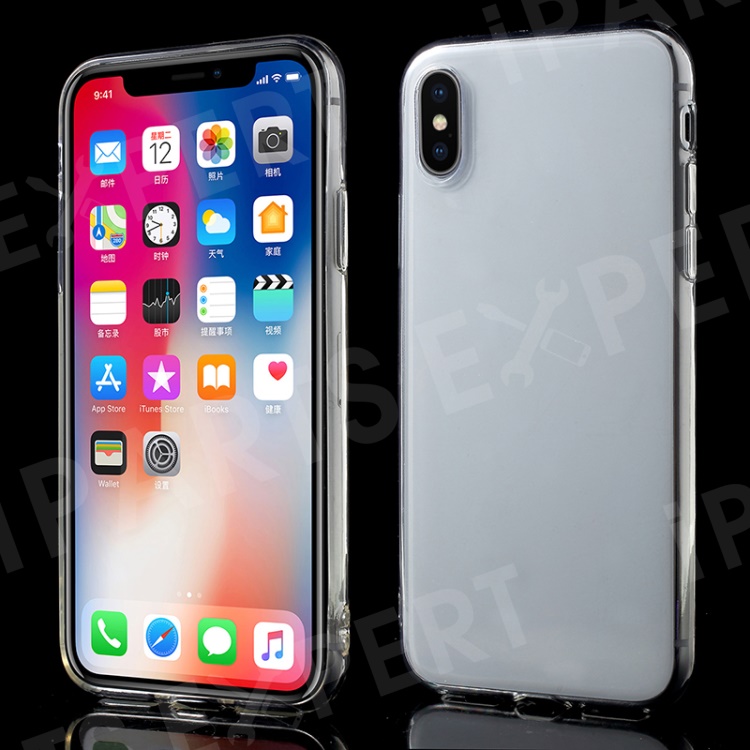 

1.2mm Transparent Crystal Clear TPU Cell Phone Case for iPhone XS / X 5.8 inch, iPhone XS 5.8 inch