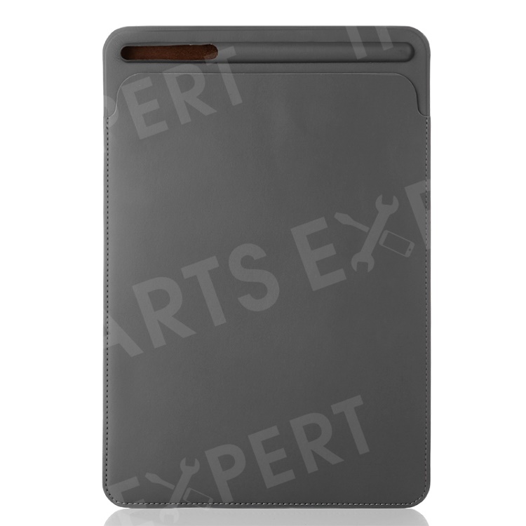 

Delicate Nano Leather Sleeve Pouch with Pen Slot for iPad 9.7 (2018)/9.7-inch (2017) / iPad Air 10.5 (2019) / Pro 10.5 (2017) - Grey, iPad 9.7-inch (2017)