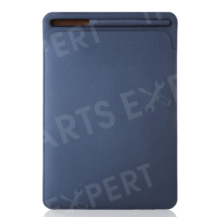 

Delicate Nano Leather Pouch Cover with Pen Slot for iPad 9.7 (2018)/9.7-inch (2017) / iPad Air 10.5 (2019) / Pro 10.5 (2017) - Dark Blue, iPad 9.7-inch (2017)