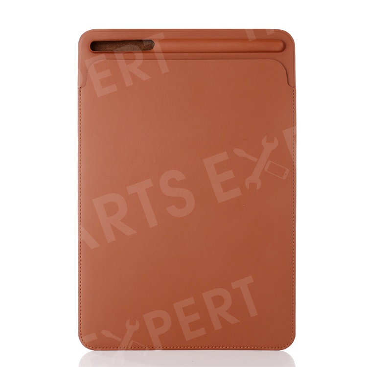 

Delicate Nano Leather Case Pouch Sleeve with Pen Slot for iPad 9.7 (2018)/9.7-inch (2017) / iPad Air 10.5 (2019) / Pro 10.5 (2017) - Brown, iPad 9.7-inch (2017)