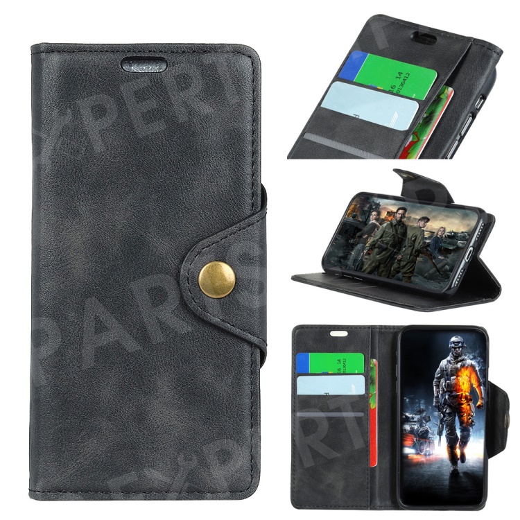 

PU Leather Card Holder Mobile Phone Casing for iPhone XS Max 6.5 inch - Black, iPhone XS Max 6.5 inch