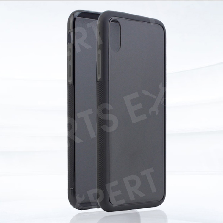 

Matte Anti-drop PC and TPU Hybrid Phone Case for iPhone XS Max 6.5 inch - Black, iPhone XS Max 6.5 inch