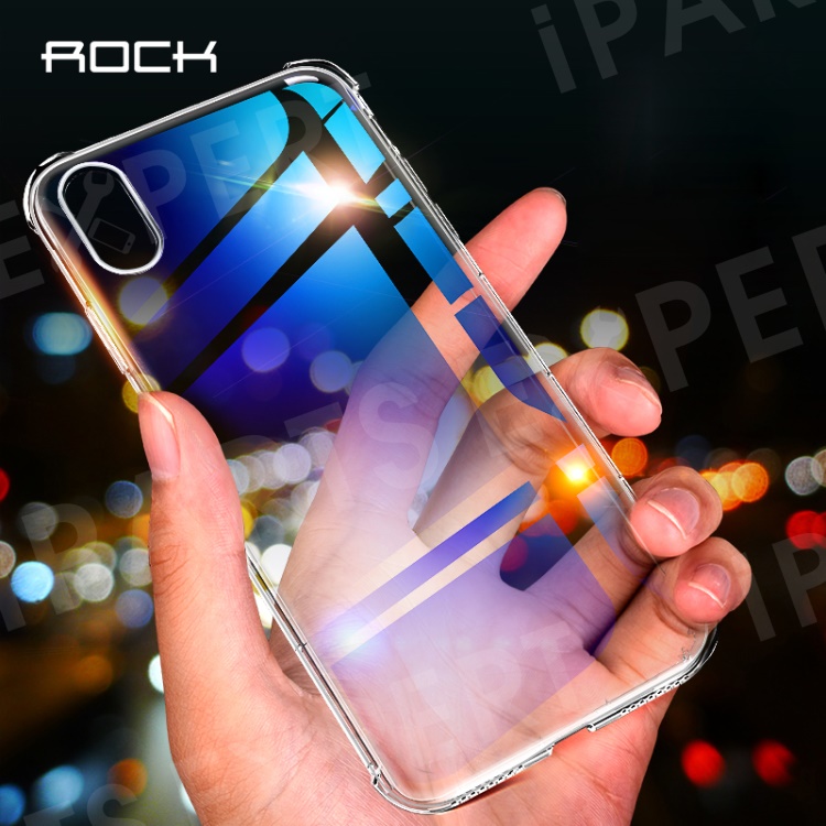 

ROCK Ultra Thin Air Cushion Drop-proof TPU Mobile Phone Cover for iPhone XS / X 5.8 inch, iPhone XS 5.8 inch