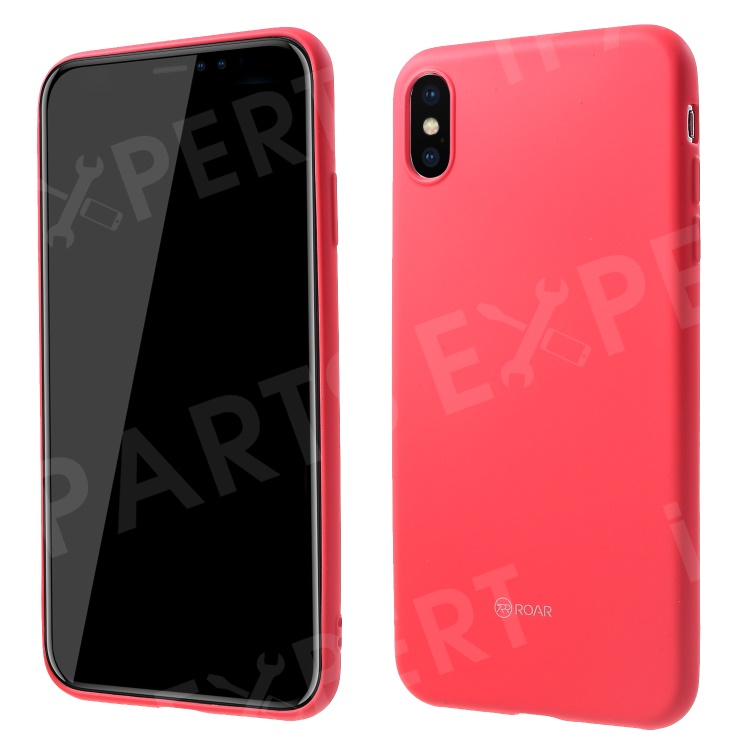 

For iPhone XS Max 6.5 inch ROAR All Day Matte TPU Back Case - Red, iPhone XS Max 6.5 inch