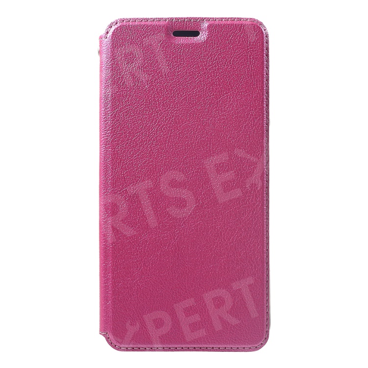 

For iPhone XS Max 6.5 inch Card Holder Stand Auto-absorbed Leather Cover - Rose, iPhone XS Max 6.5 inch