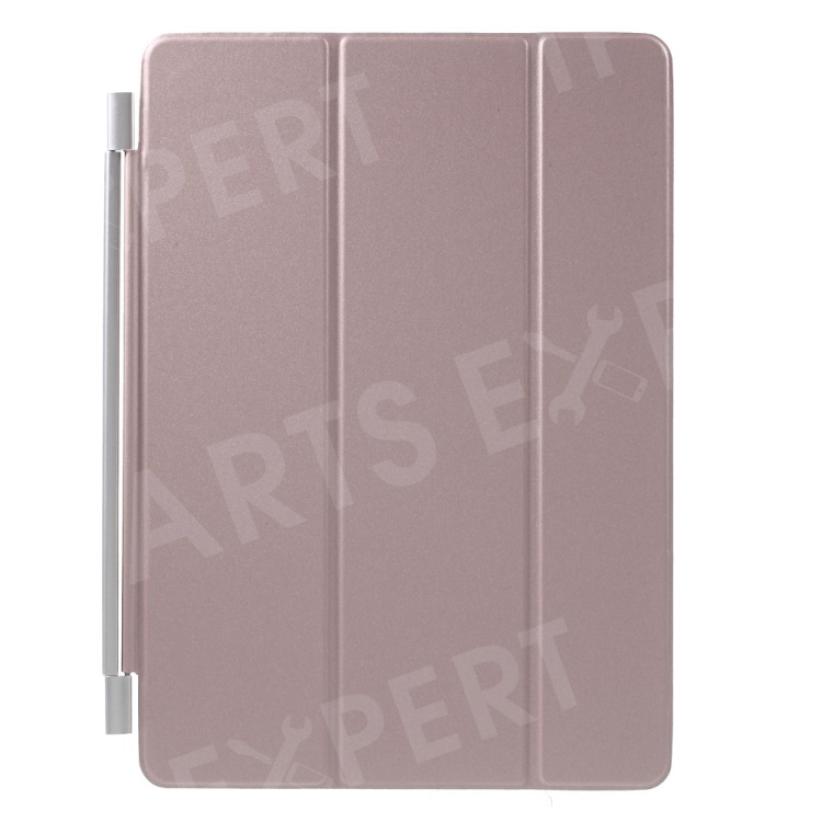 

Single Piece Tri-fold Wake Sleep Leather Smart Shell for iPad Pro 9.7 inch - Pink, iPad Pro 9.7 inch (2016)