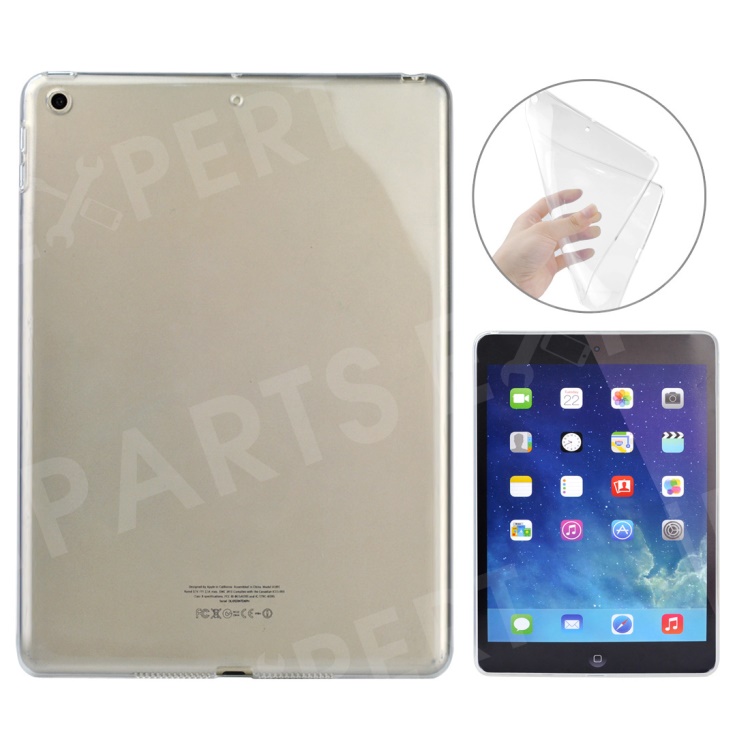 

Clear TPU Soft Back Case for iPad 9.7 (2018) / 9.7 (2017) - Transparent, iPad 9.7-inch (2017)