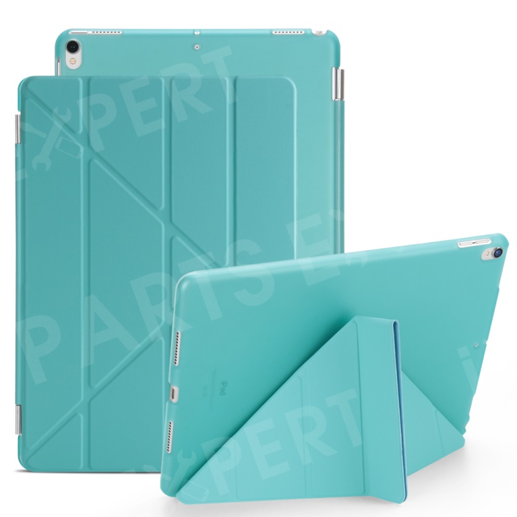 

Auto-wake/sleep Detachable 2-in-1 PC Companion Case + Origami Stand Smart Leather Cover for iPad Air 10.5 (2019) / Pro 10.5 inch (2017) - Sky Blue, iPad Air 10.5 inch (2019)