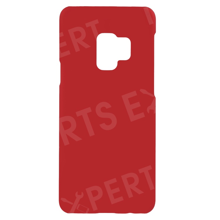 

Rubberized Hard Plastic Back Case for Samsung Galaxy S9 - Red, Galaxy S9