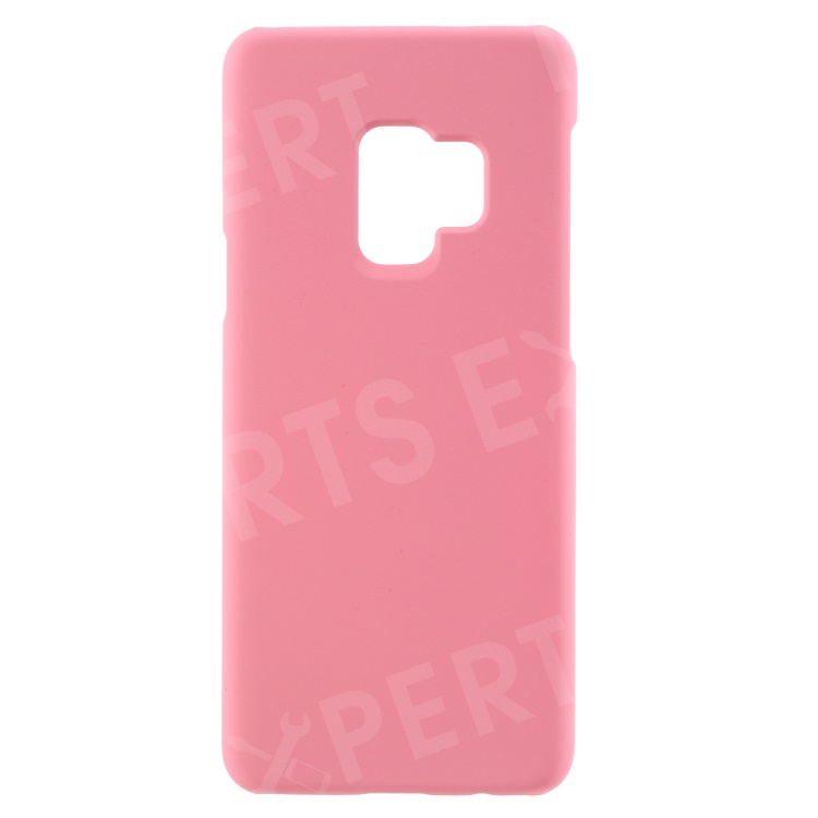 

Rubberized Hard Plastic Mobile Cover for Samsung Galaxy S9 - Pink, Galaxy S9