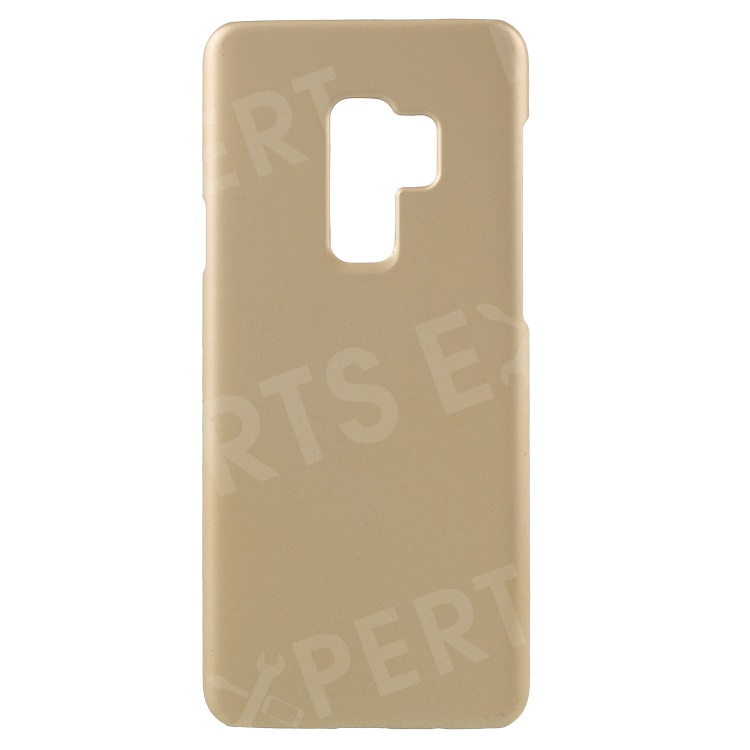 

For Samsung Galaxy S9 Plus G965 Rubberized Hard Plastic Phone Shell - Gold, Galaxy S9+