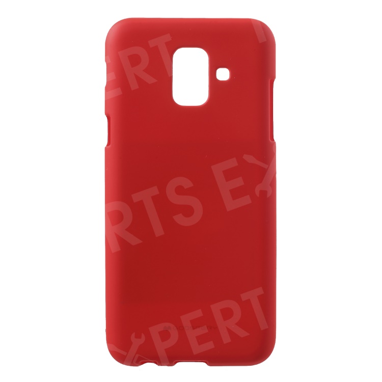 

MERCURY GOOSPERY Matte Soft TPU Phone Case for Samsung Galaxy A6 (2018) - Red, Galaxy A6 (2018)