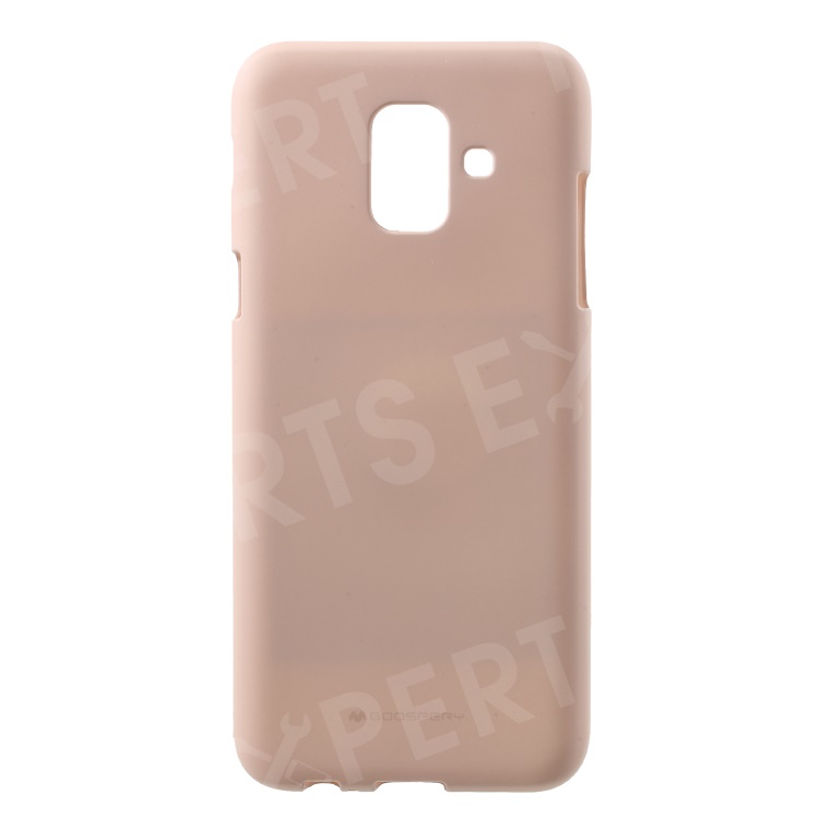 

MERCURY GOOSPERY Matte Soft TPU Cellphone Cover Case for Samsung Galaxy A6 (2018) - Pink, Galaxy A6 (2018)
