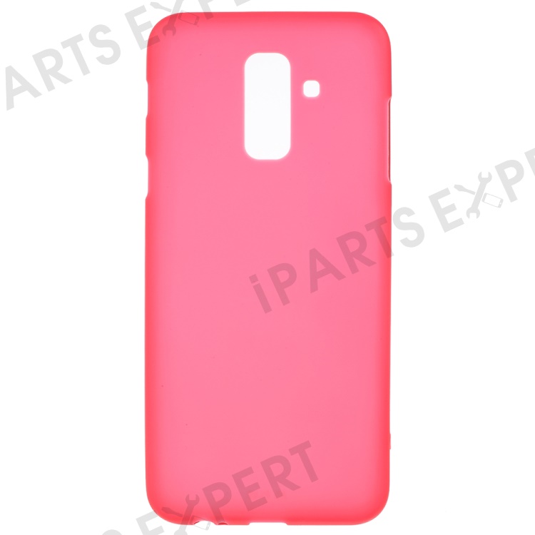 

Double-sided Matte TPU Back Case for Samsung Galaxy A6+ (2018) / A9 Star Lite - Red, Galaxy A6+ (2018)