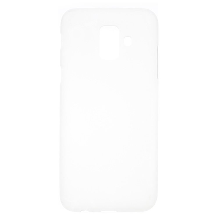

For Samsung Galaxy A6 (2018) Double-sided Frosted TPU Phone Shell - Transparent, Galaxy A6 (2018)
