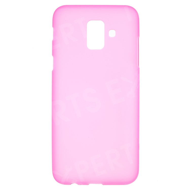 

For Samsung Galaxy A6 (2018) Double-sided Frosted TPU Back Case - Rose, Galaxy A6 (2018)