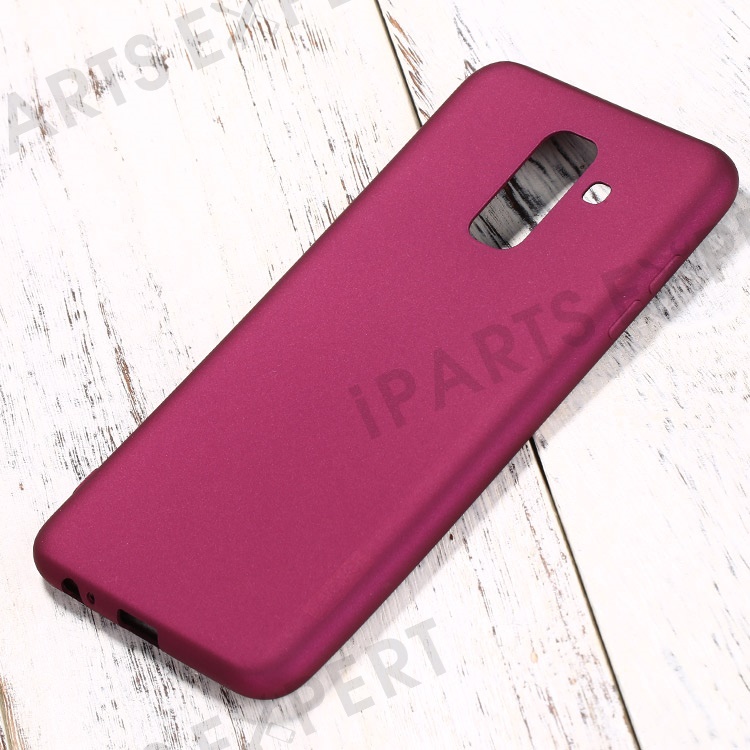 

X-LEVEL Guardian Series Matte TPU Phone Cover for Samsung Galaxy A6+ (2018) / A9 Star Lite - Wine Red, Galaxy A6+ (2018)